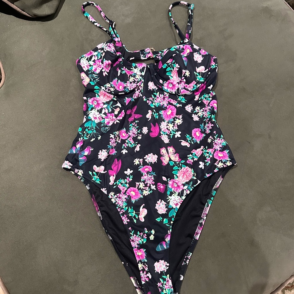 Victoria's Secret Floral One Piece